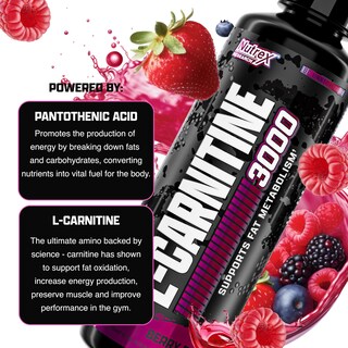 Foto 4 | Suplemento Nutrex Research L-carnitine 3000 Inyecciones Líquidas Para 31 Porciones - Venta Internacional.