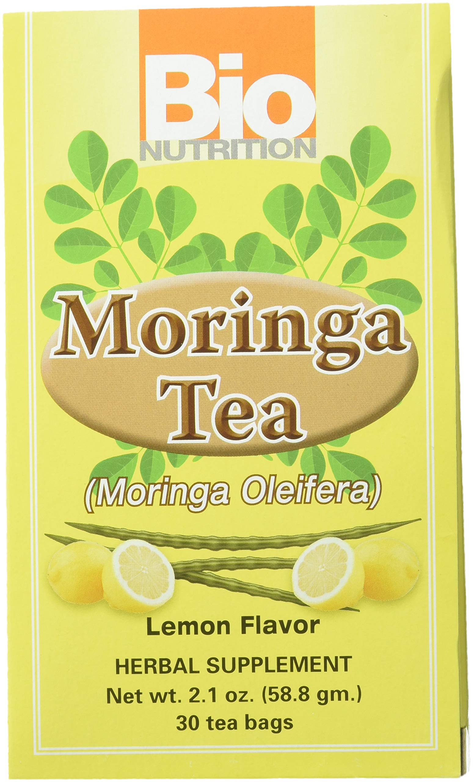 Foto 2 | Tea Bags Bio Nutrition, Limón Y Moringa, 60 Ml, Suplemento Herbal - Venta Internacional.