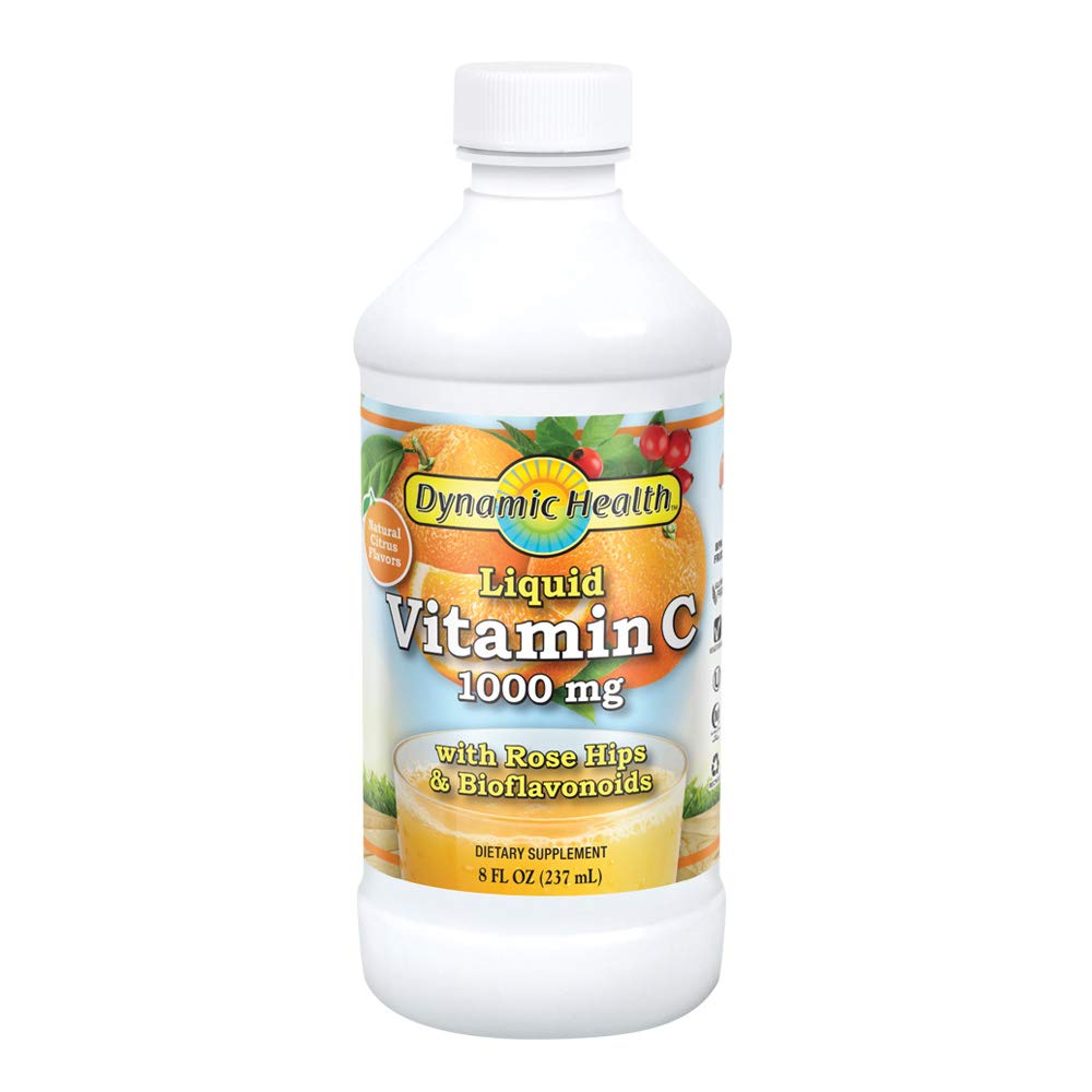 Foto 2 pulgar | Suplemento Dynamic Health Liquid Vitamina C 1000 Mg 240 Ml - Venta Internacional.
