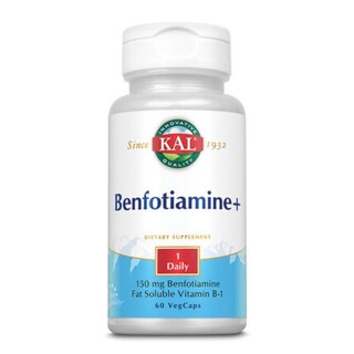 Foto 1 | Suplemento Kal Benfotiamine Plus 60 Tabletas - Venta Internacional