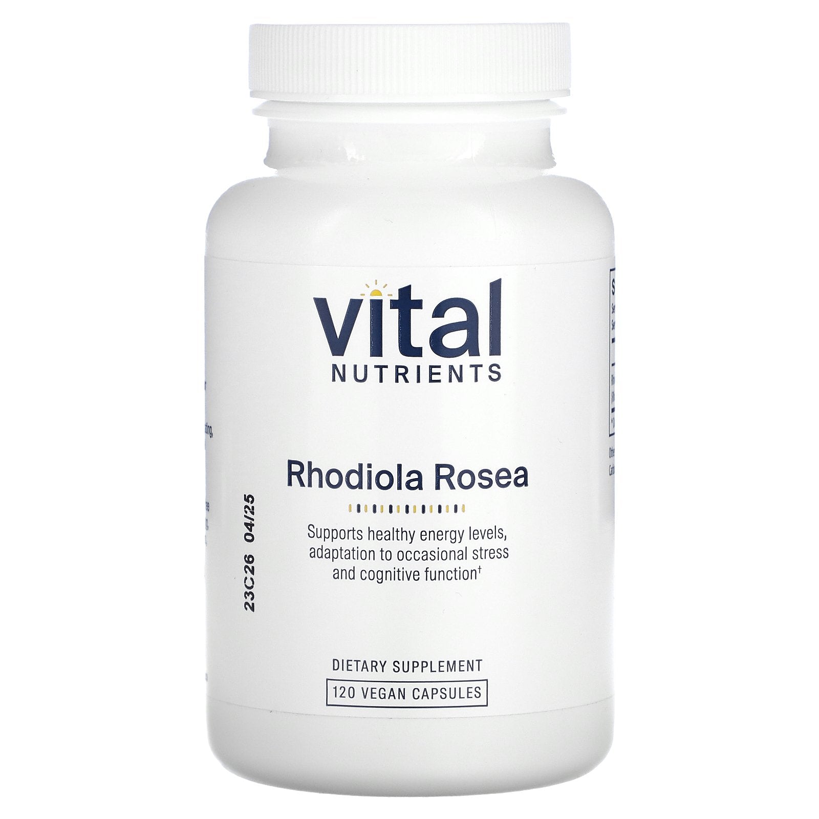 Foto 1 | Suplemento Vital Nutrients Rhodiola Rosea 120 Cápsulas - Venta Internacional