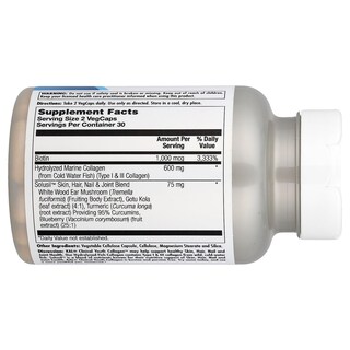 Foto 2 | Colágeno Kal Clinical Youth Tipo I Y III 60c 600 Mg - Venta Internacional