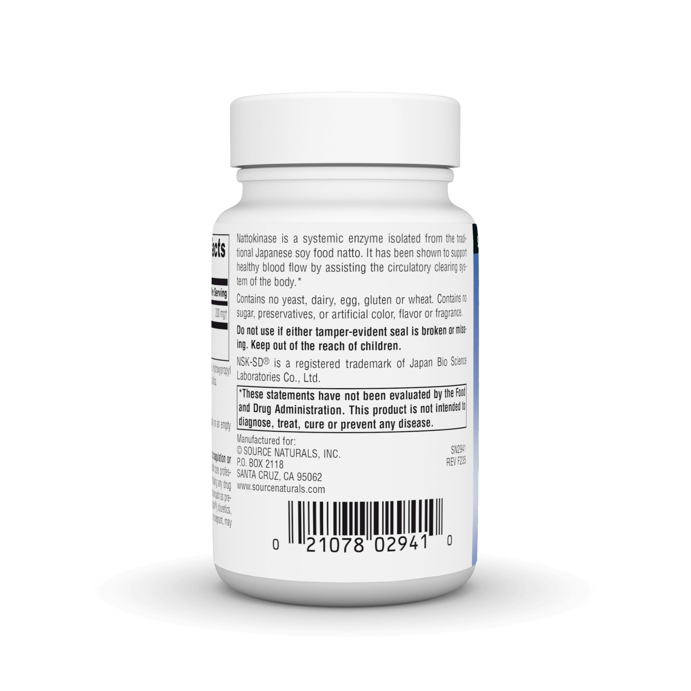 Foto 3 | Suplemento Source Naturals 200 mg 60 cápsulas- Venta Internacional