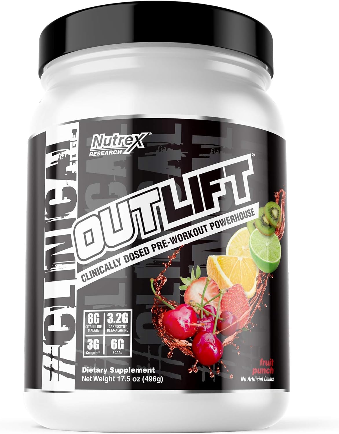 Foto 2 pulgar | Ponche De Frutas Nutrex Research Outlift Para Antes Del Entrenamiento, 20 Porciones - Venta Internacional.