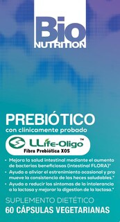 Foto 2 | Suplemento Bio Nutrition Pre-biotic 60 Cápsulas Vegetariano - Venta Internacional.