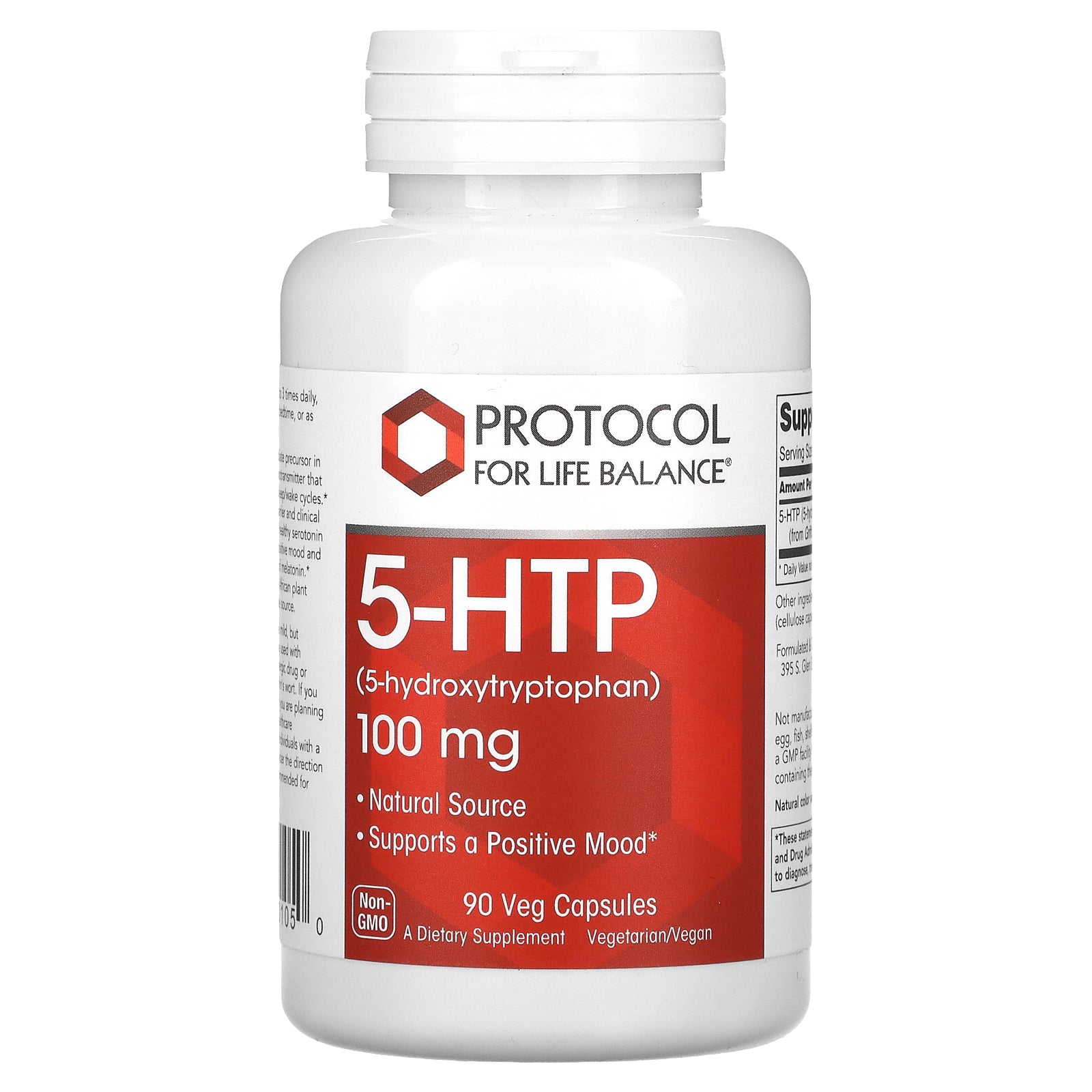 Foto 1 | Suplemento Protocol Life Balance 5-htp 100 Mg 90 Cápsulas - Venta Internacional