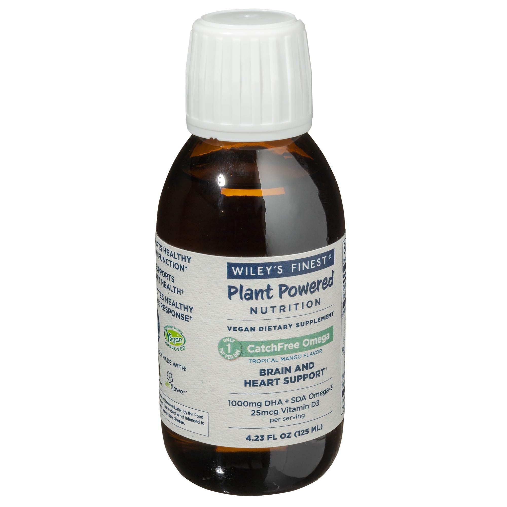 Foto 4 pulgar | Suplemento Wiley's Finest Catchfree Omega Vegan 125 Ml - Venta Internacional.