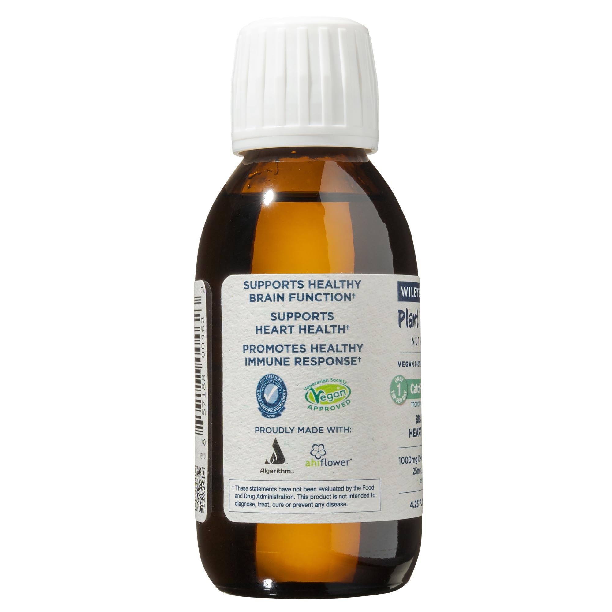 Foto 7 pulgar | Suplemento Wiley's Finest Catchfree Omega Vegan 125 Ml - Venta Internacional.