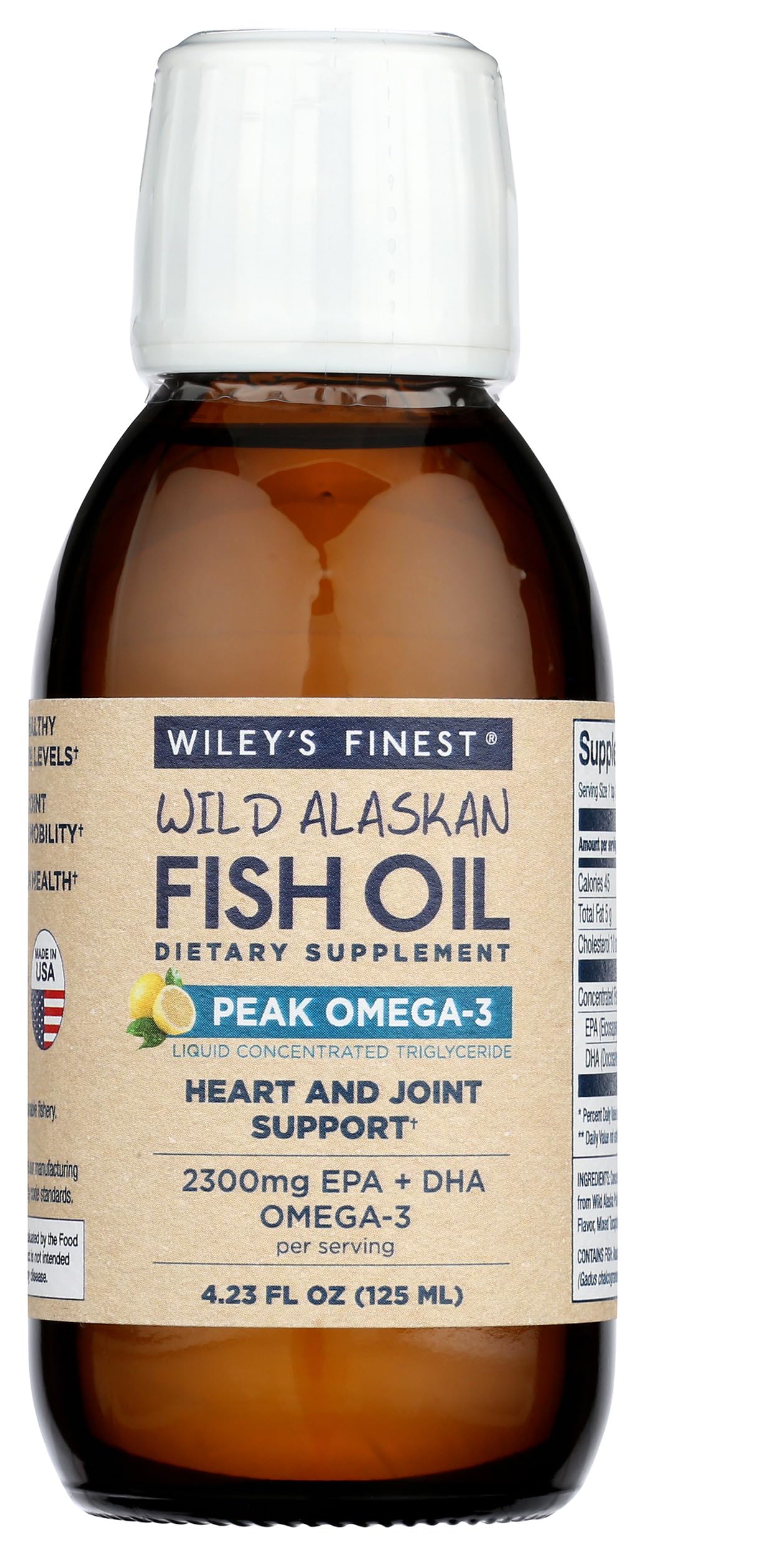 Foto 2 pulgar | Complemente Wiley's Finest Wild Fish Oil Peak Oil Peak Oil Omega-3 - Venta Internacional.