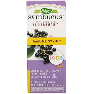 Foto 1 | Suplemento Nature's Way Sambucus Para Niños De 120 Ml A Base De Hierbas - Venta Internacional.