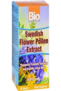 Foto 2 | Polen De Flores Sueco Supplement Bio Nutrition, 500 Mg, 60 Unidades - Venta Internacional.