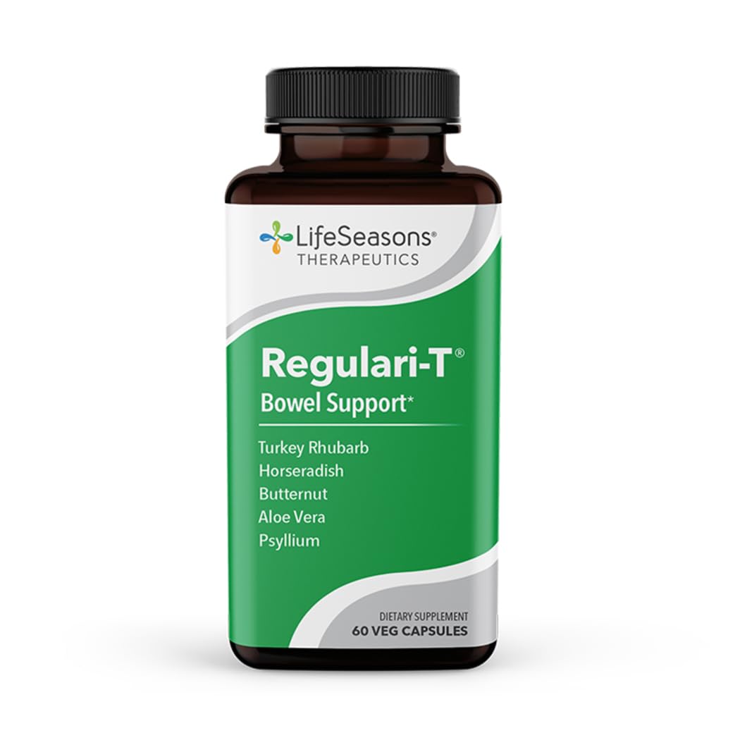 Foto 1 | Suplemento Lifeseasons Regulari-t Bowel Support 60 Cápsulas - Venta Internacional.
