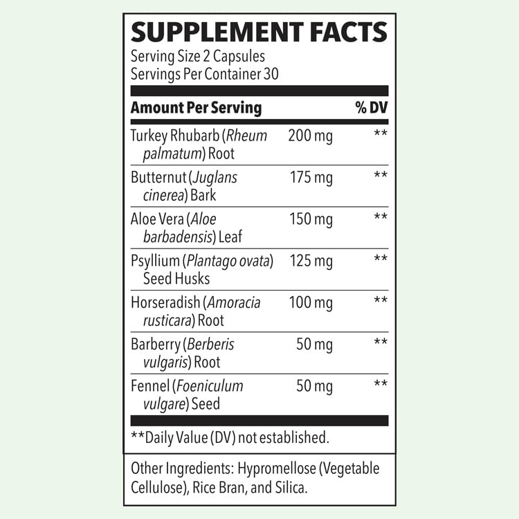 Foto 7 pulgar | Suplemento Lifeseasons Regulari-t Bowel Support 60 Cápsulas - Venta Internacional.
