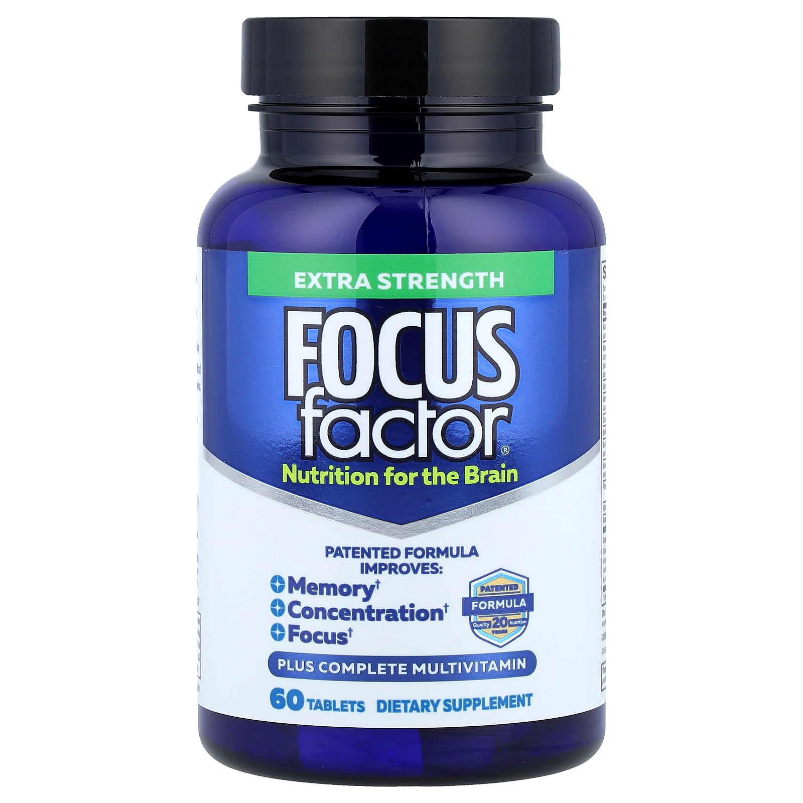 Foto 4 pulgar | Suplemento Focus Factor Extra Strength 60 Comprimidos - Venta Internacional.