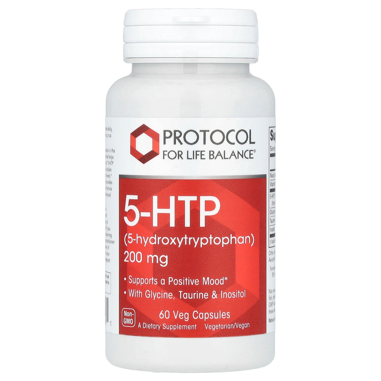 Foto 2 pulgar | Suplemento Protocol Life Balance 5-htp 60 Cápsulas - Venta Internacional