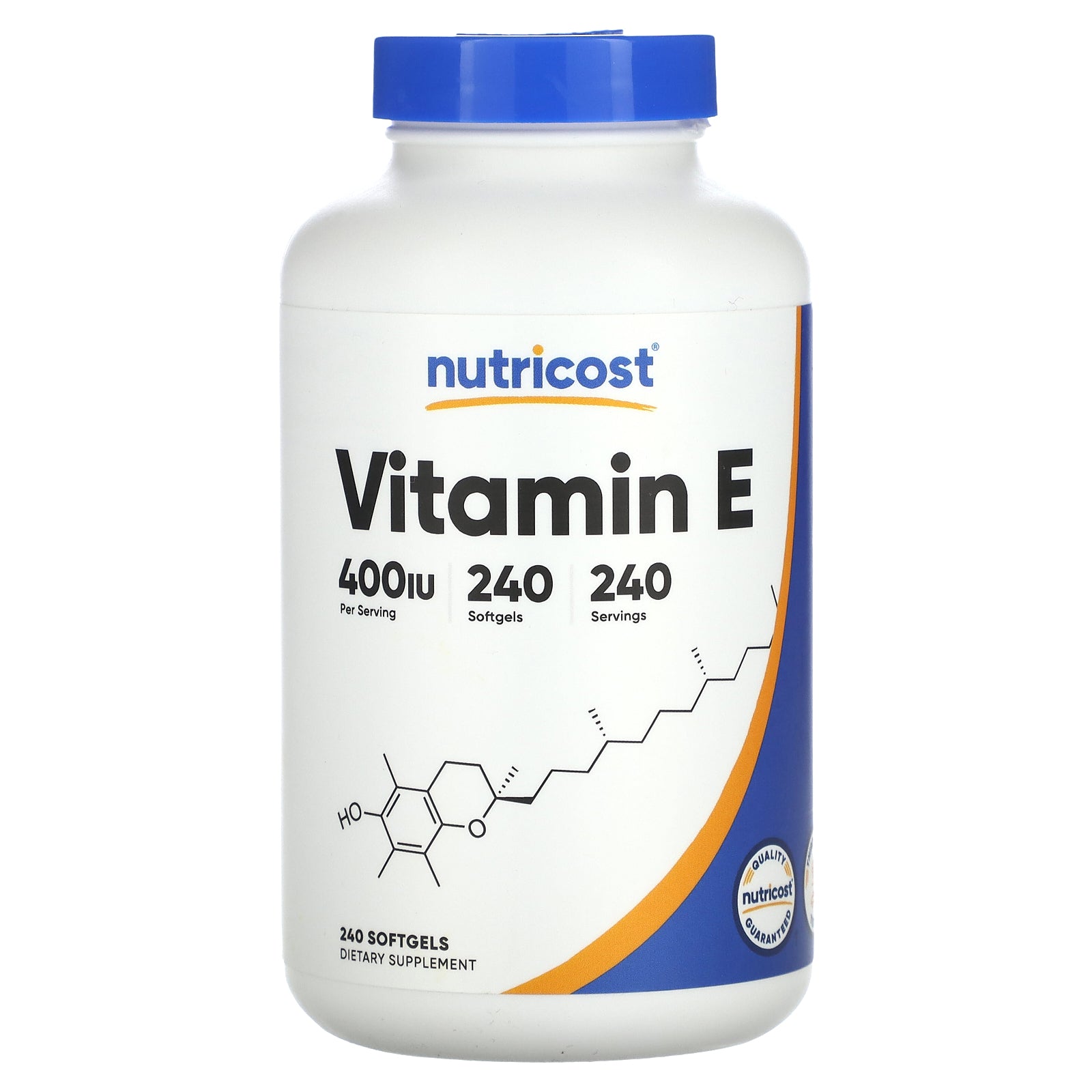Foto 2 pulgar | Suplemento Nutricost Vitamina E 400 Ui 240 Cápsulas - Venta Internacional