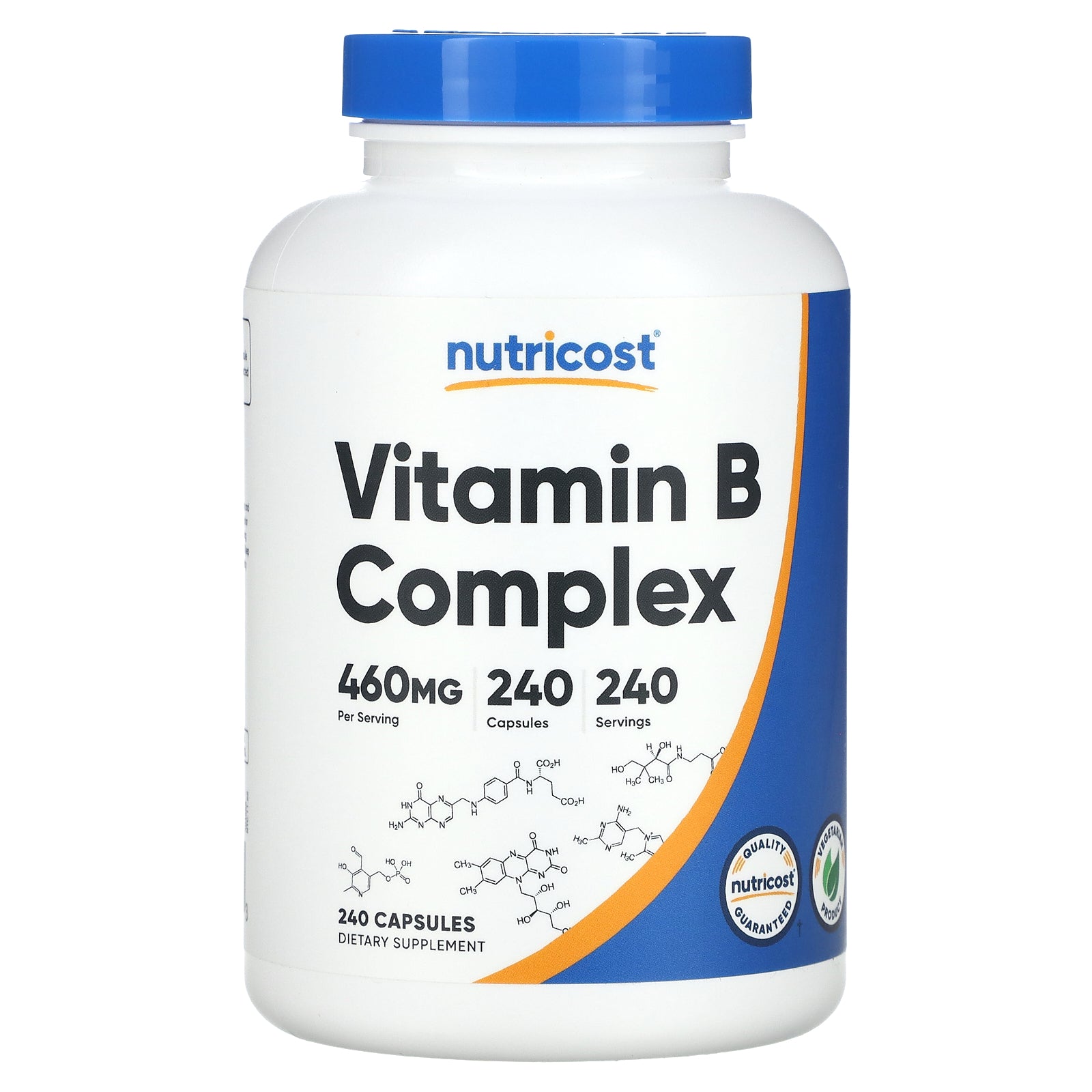 Foto 2 pulgar | Suplemento Nutricost Vitamina B Complex 240 Cápsulas - Venta Internacional