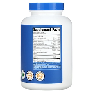 Foto 2 | Suplemento Nutricost Vitamina B Complex 240 Cápsulas - Venta Internacional