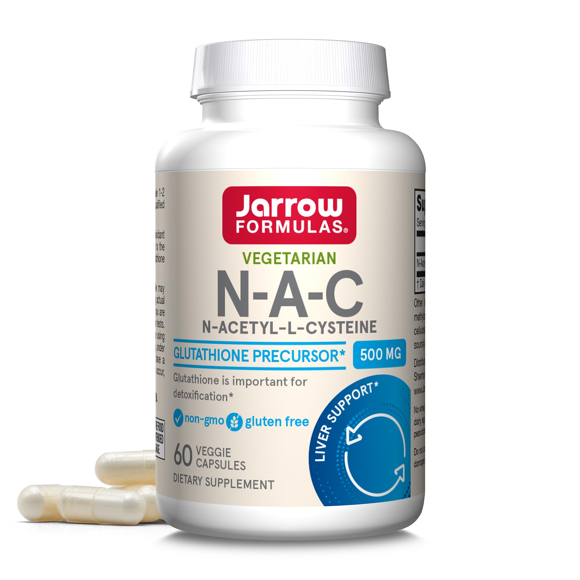 Foto 1 | N-a-c Jarrow Formulas 60 Tabletas-Venta Internacional