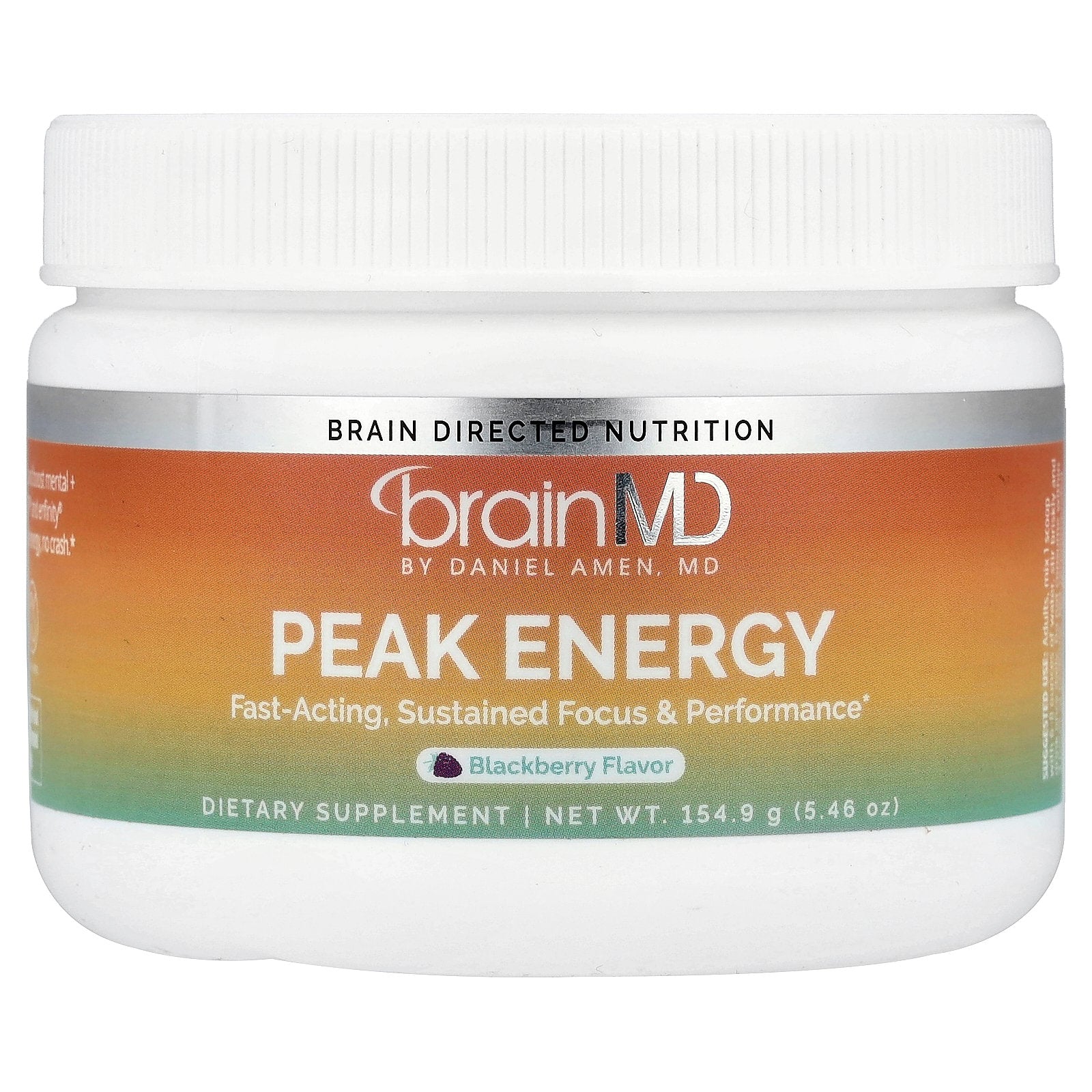 Foto 2 pulgar | Suplemento Brainmd Peak Energy Blackberry 162 Ml - Venta Internacional.