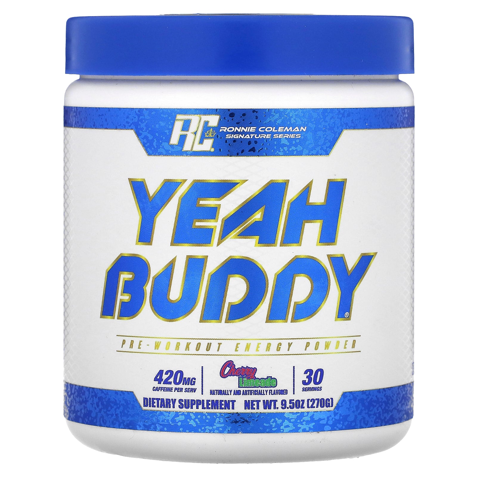 Foto 2 pulgar | Polvo Energético Para Antes Del Entrenamiento Ronnie Coleman Yeah Buddy 270 G - Venta Internacional.