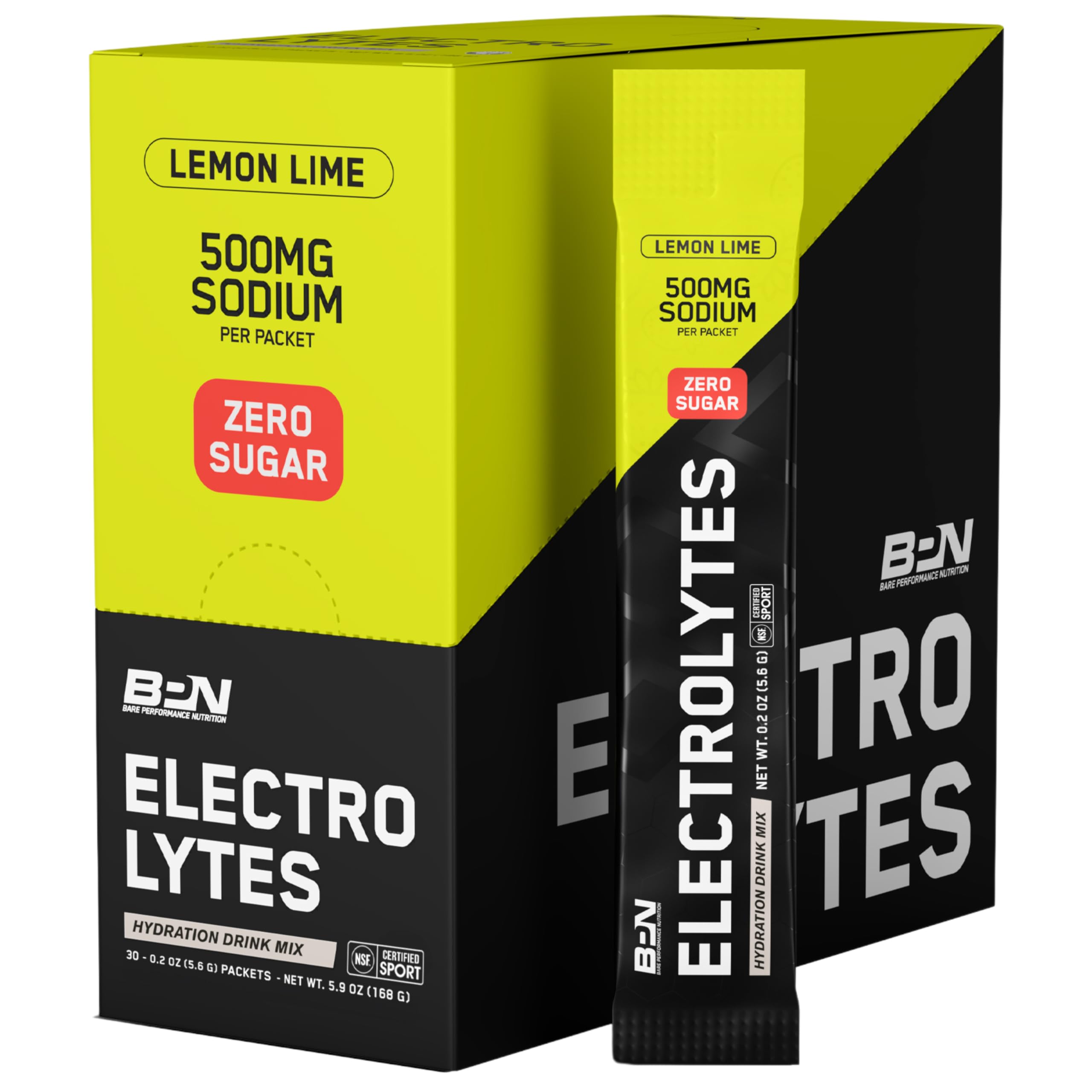 Foto 2 pulgar | Paquetes Bpn Go De Electrolytes Bare Performance Nutrition, Limón Y Lima - Venta Internacional.