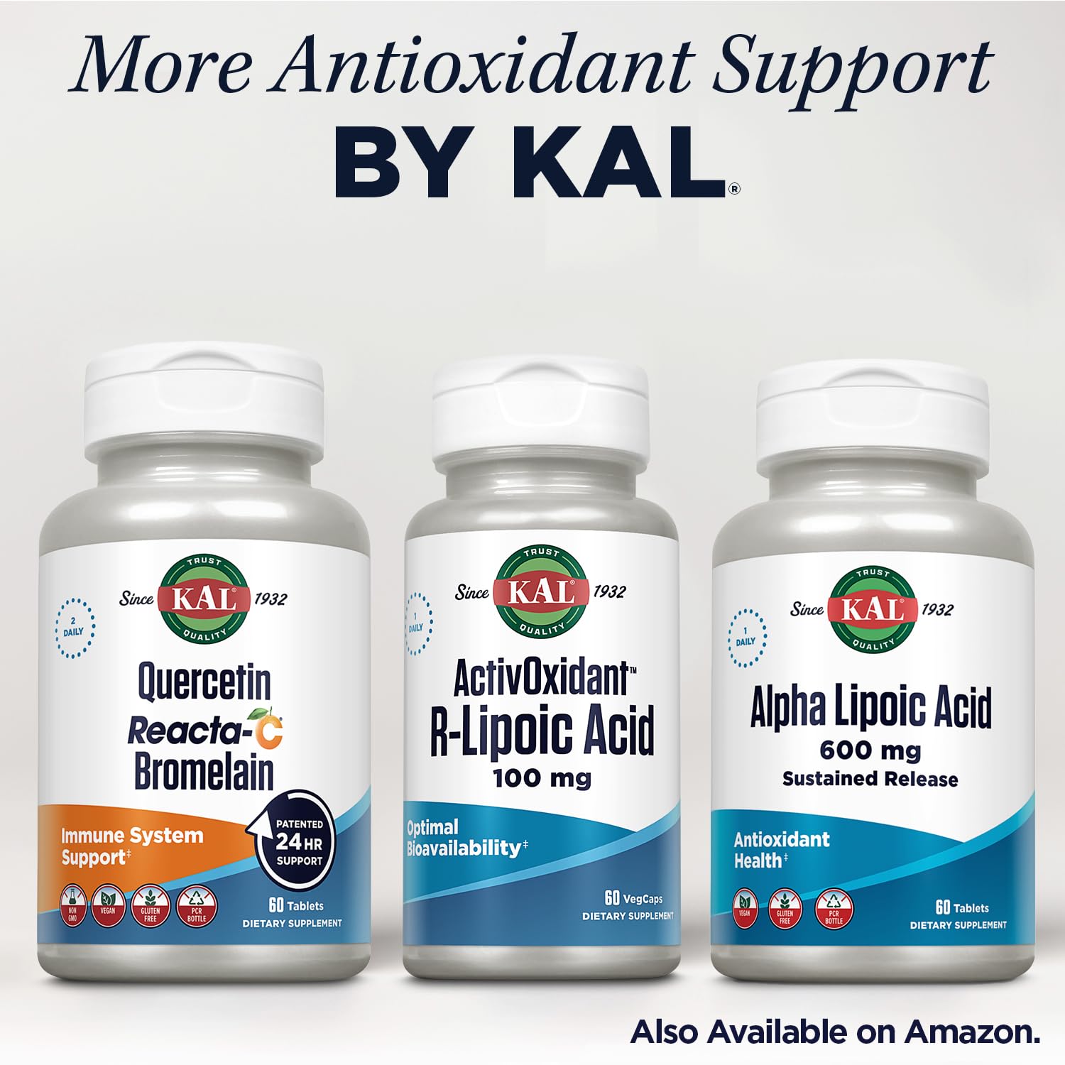 Foto 6 | Suplemento Kal Ácido R-lipoico 100 mg 60 Tabletas - Venta Internacional