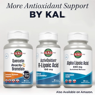 Foto 6 | Suplemento Kal Ácido R-lipoico 100 mg 60 Tabletas - Venta Internacional