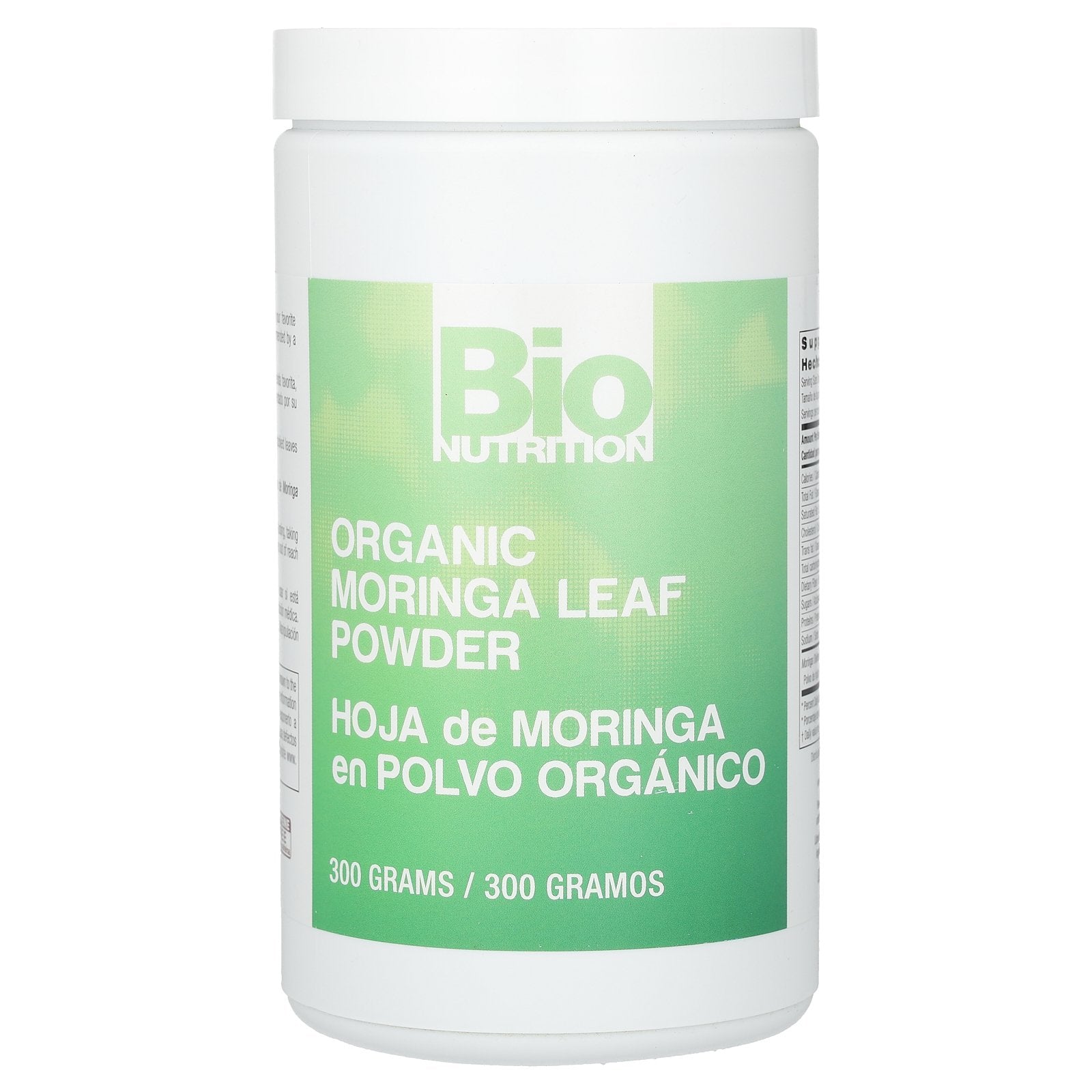 Foto 2 pulgar | Suplemento Bio Nutrition En Polvo De Hoja De Moringa Orgánica 300 G - Venta Internacional.