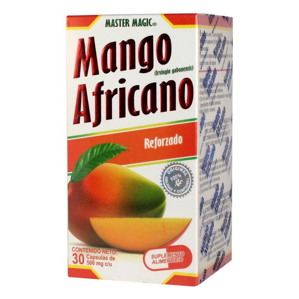 Foto 2 pulgar | Mango Africano Reforzado Master Magic Cápsulas 500mg 30 Unid