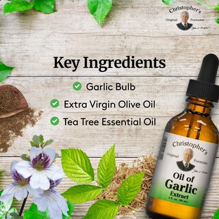 Foto 3 | Suplemento De Aceite De Ajo Christopher's Original Formulas 60 Ml - Venta Internacional.