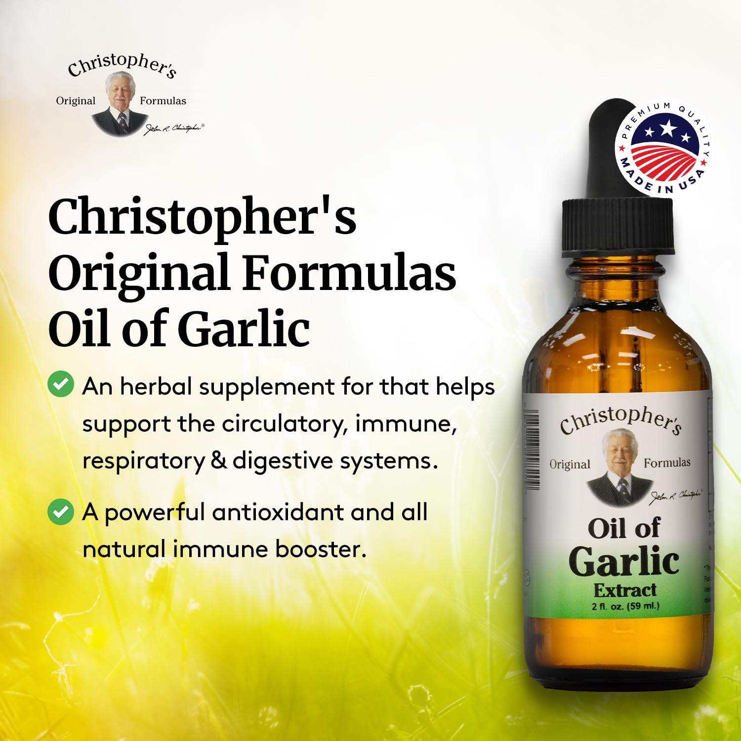 Foto 5 pulgar | Suplemento De Aceite De Ajo Christopher's Original Formulas  60 Ml - Venta Internacional.