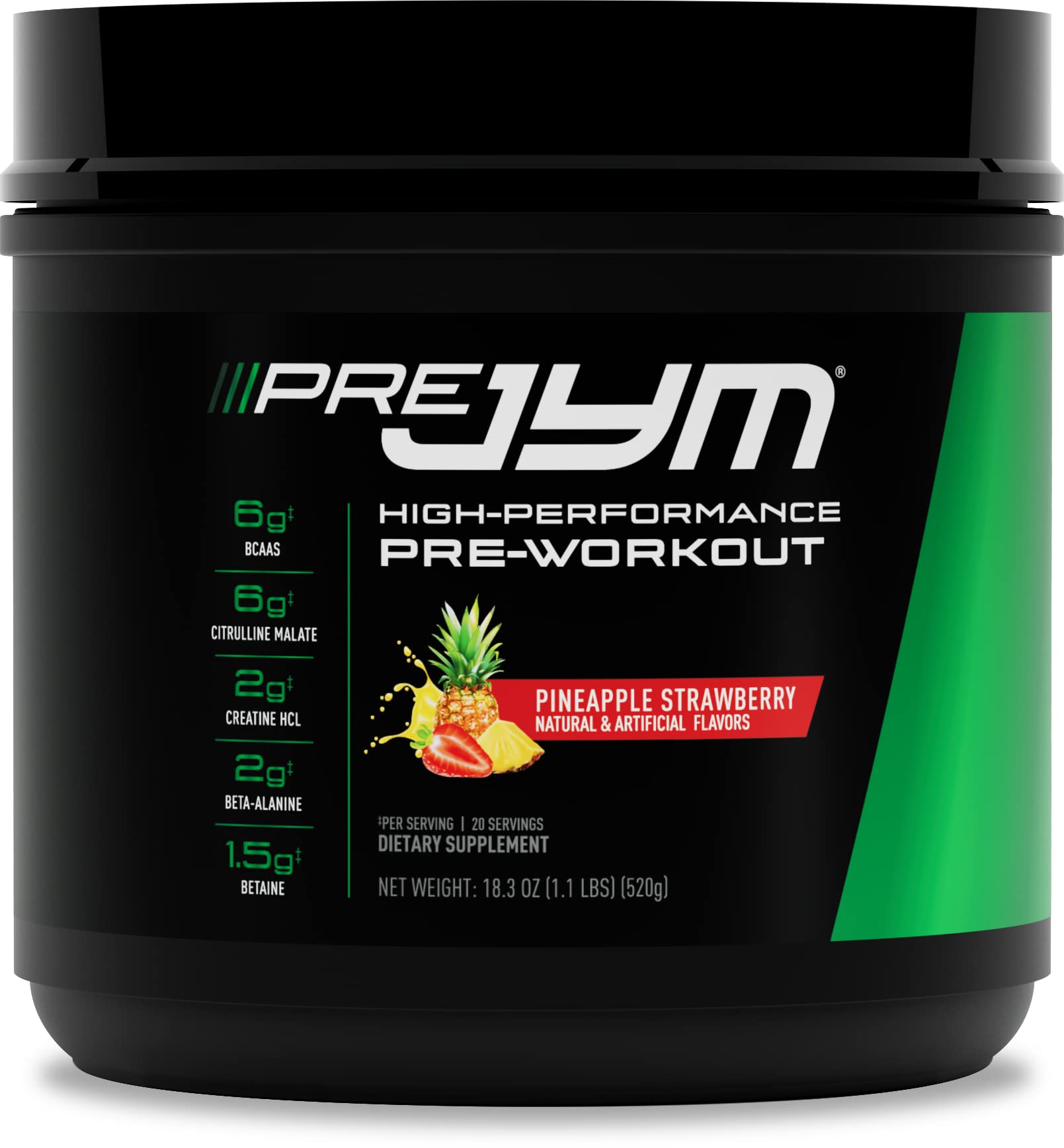 Foto 2 pulgar | Suplemento Jym En Polvo Para Antes Del Entrenamiento Science Pineapple Strawberry - Venta Internacional.