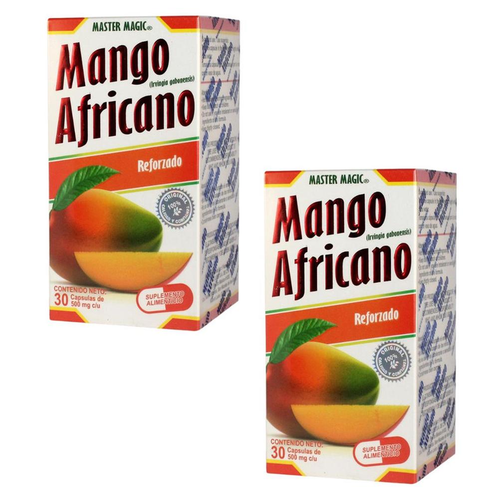 Foto 1 | Mango Africano Reforzado Master Magic Cápsulas 500mg 2 Pieza