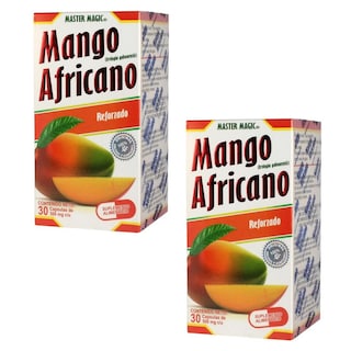 Foto 1 | Mango Africano Reforzado Master Magic Cápsulas 500mg 2 Pieza