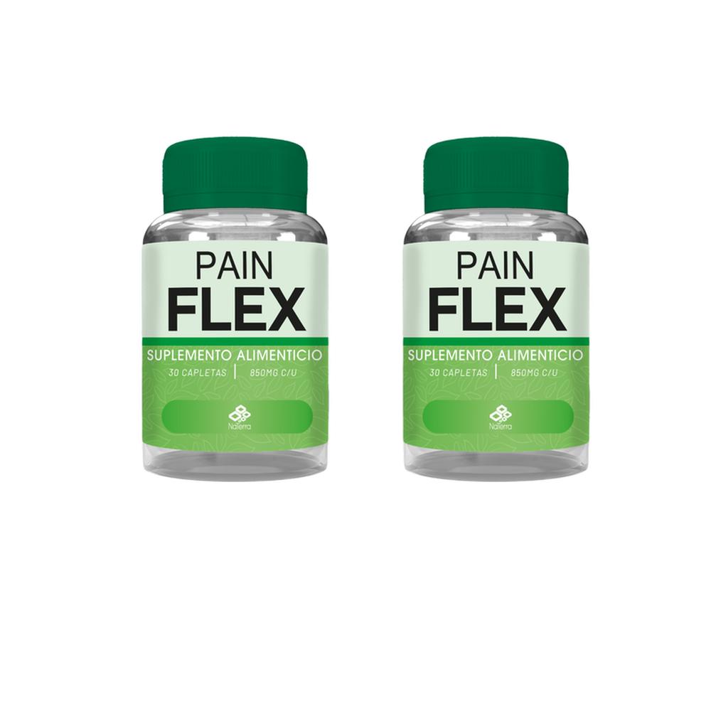 Foto 2 pulgar | Pain Flex Original 30 Capletas De 850 Mg Pack 2