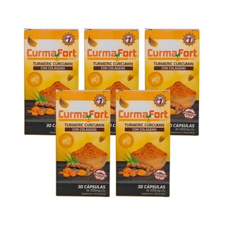 Foto 1 | Colágeno Articular Curmafort Suplemento 30 Cápsulas Pack 5