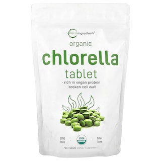 Foto 1 | Suplemento De Microingredientes De Clorella Orgánica 720 Tabletas - Venta Internacional.