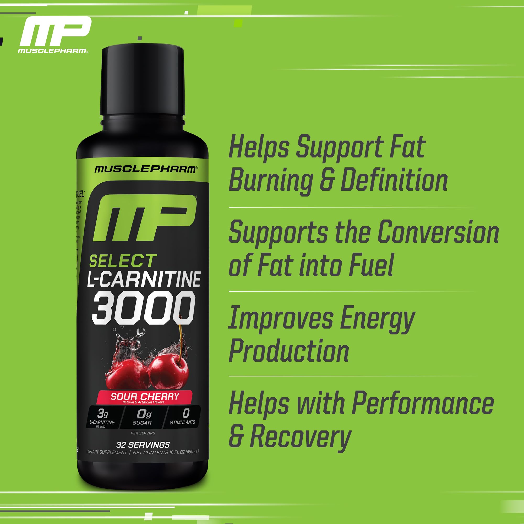 Foto 4 pulgar | Suplemento L-carnitina 3000 Muscle Pharm 480 Ml - Venta Internacional