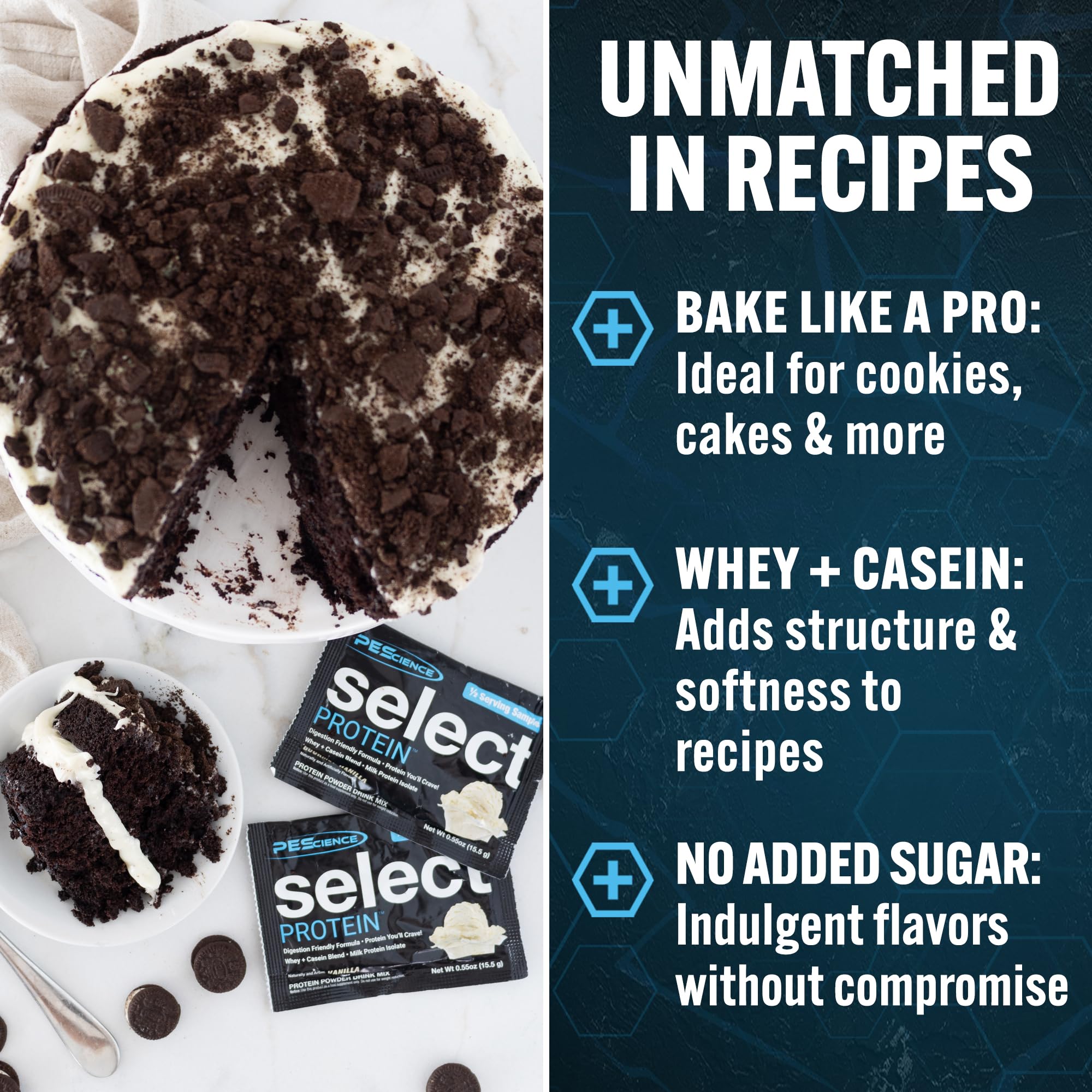 Foto 5 pulgar | Proteína En Polvo Pesscience Select Whey Casein Gourmet Vanilla - Venta Internacional.