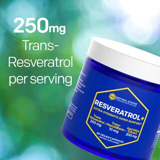 Foto 3 | Suplemento Natural Stacks Resveratrol 60 Capsulas - Venta Internacional