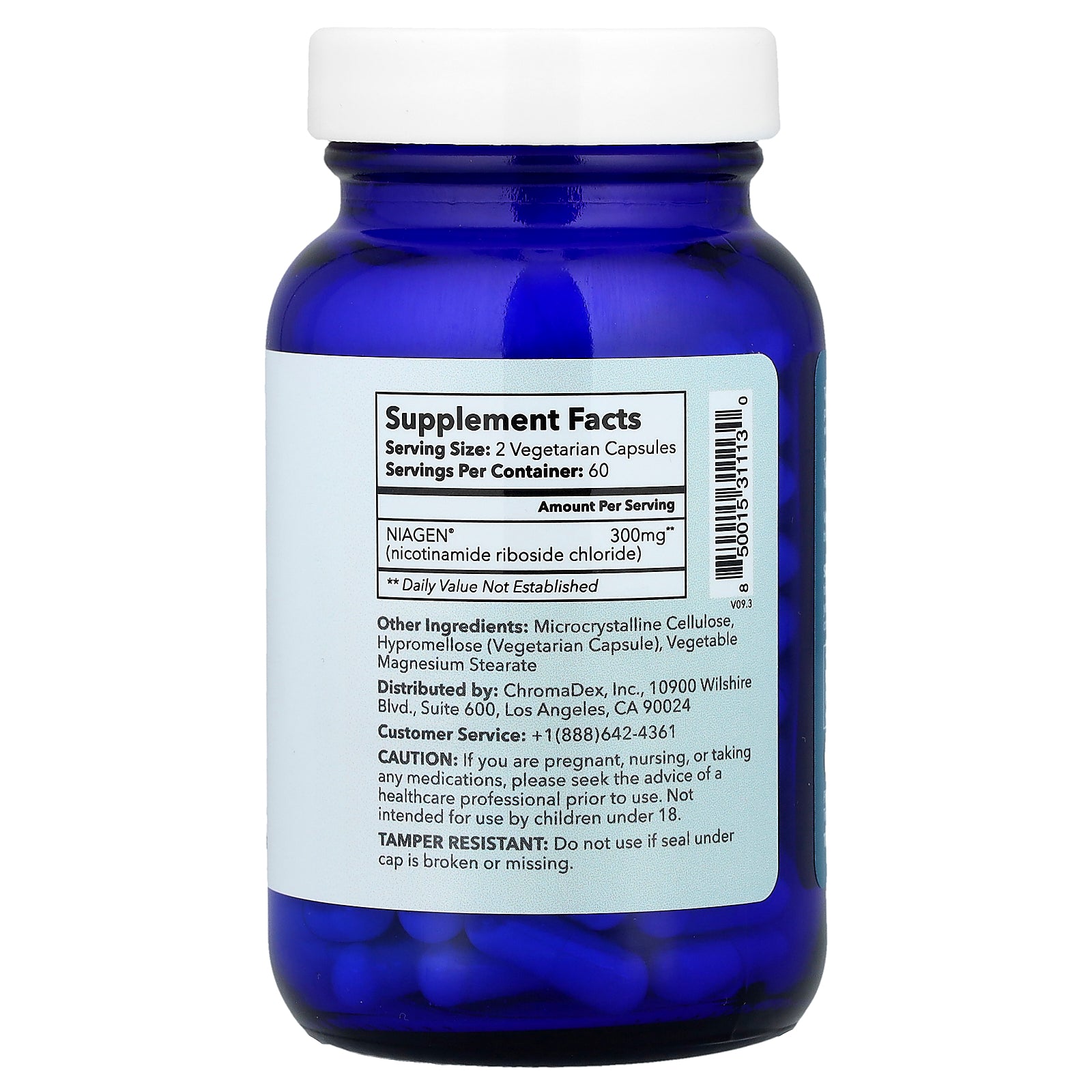 Foto 3 pulgar | Suplemento Tru Niagen Nicotinamida Ribósido 150 Mg 120 Cápsulas - Venta Internacional.