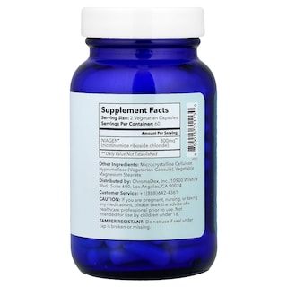 Foto 2 | Suplemento Tru Niagen Nicotinamida Ribósido 150 Mg 120 Cápsulas - Venta Internacional.