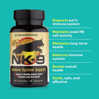 Foto 4 | Suplemento American Biosciences Nk-9 Ahcc Para Perros Y Gatos - Venta Internacional.