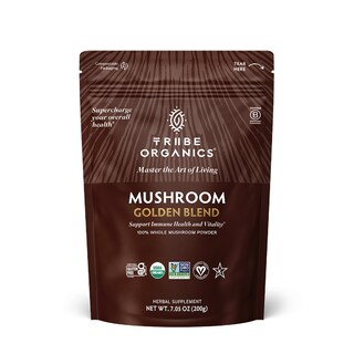Foto 1 | Polvo De Hongos Tribe Organics Mushroom Golden Blend 200 G - Venta Internacional.