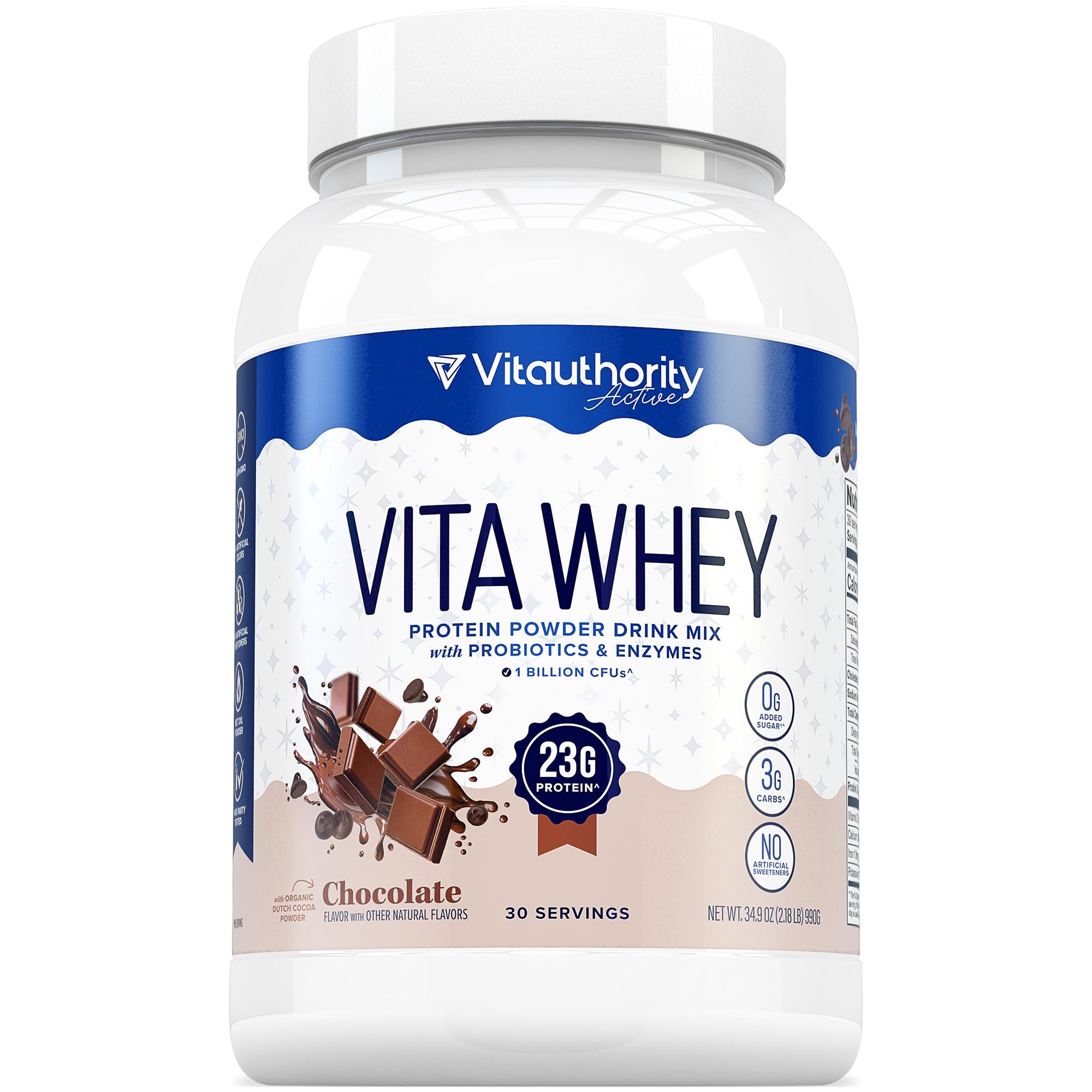 Foto 2 pulgar | Proteína En Polvo Vitauthority Whey Isolate Para Mujeres, 30 Porciones - Venta Internacional.