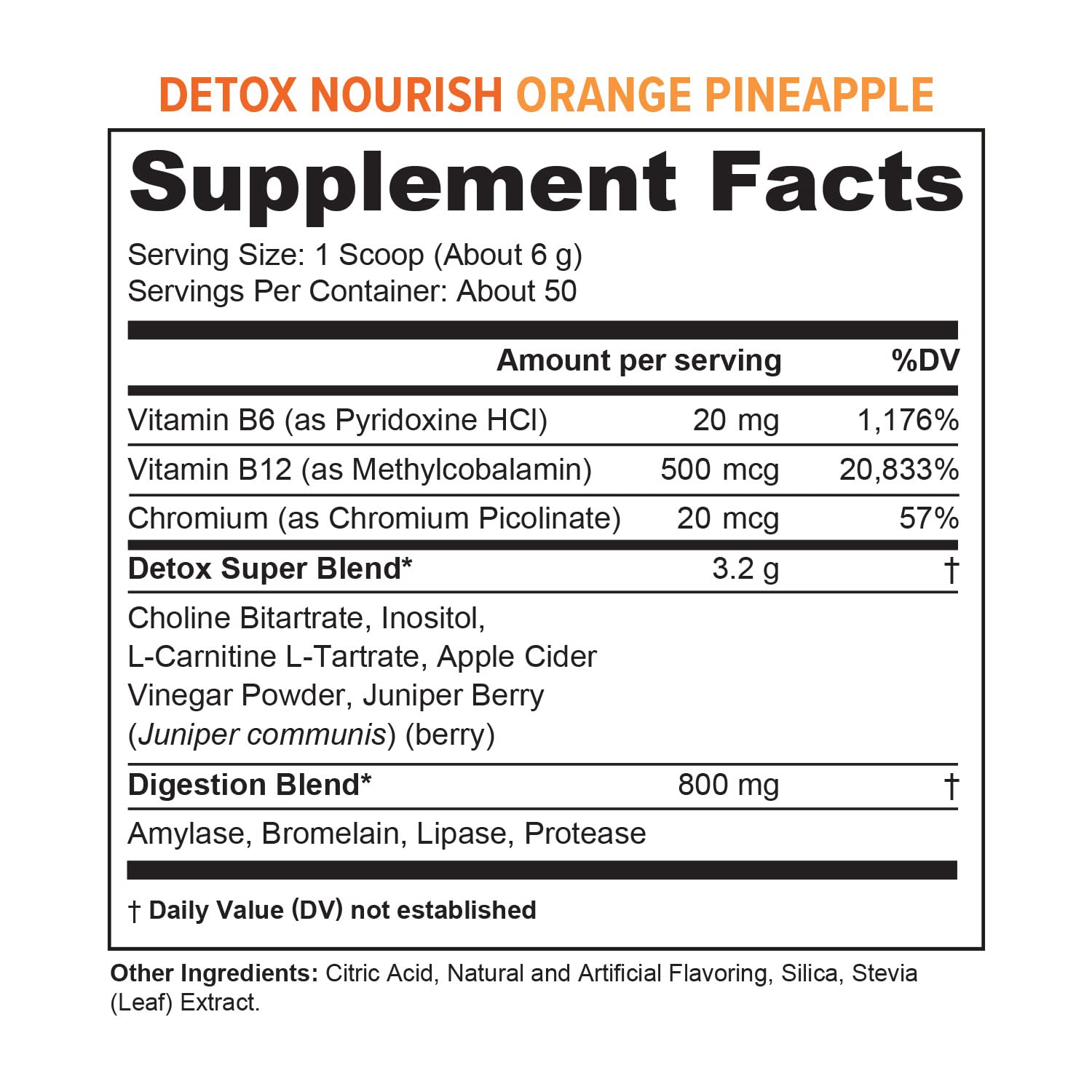 Foto 7 pulgar | Polvo Desintoxicante Y Limpiador Intestinal Vitauthority Nourish - Venta Internacional.