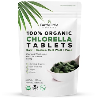 Foto 1 | Suplemento Clorella Earth Circle Organics 400 Capsulas - Venta Internacional