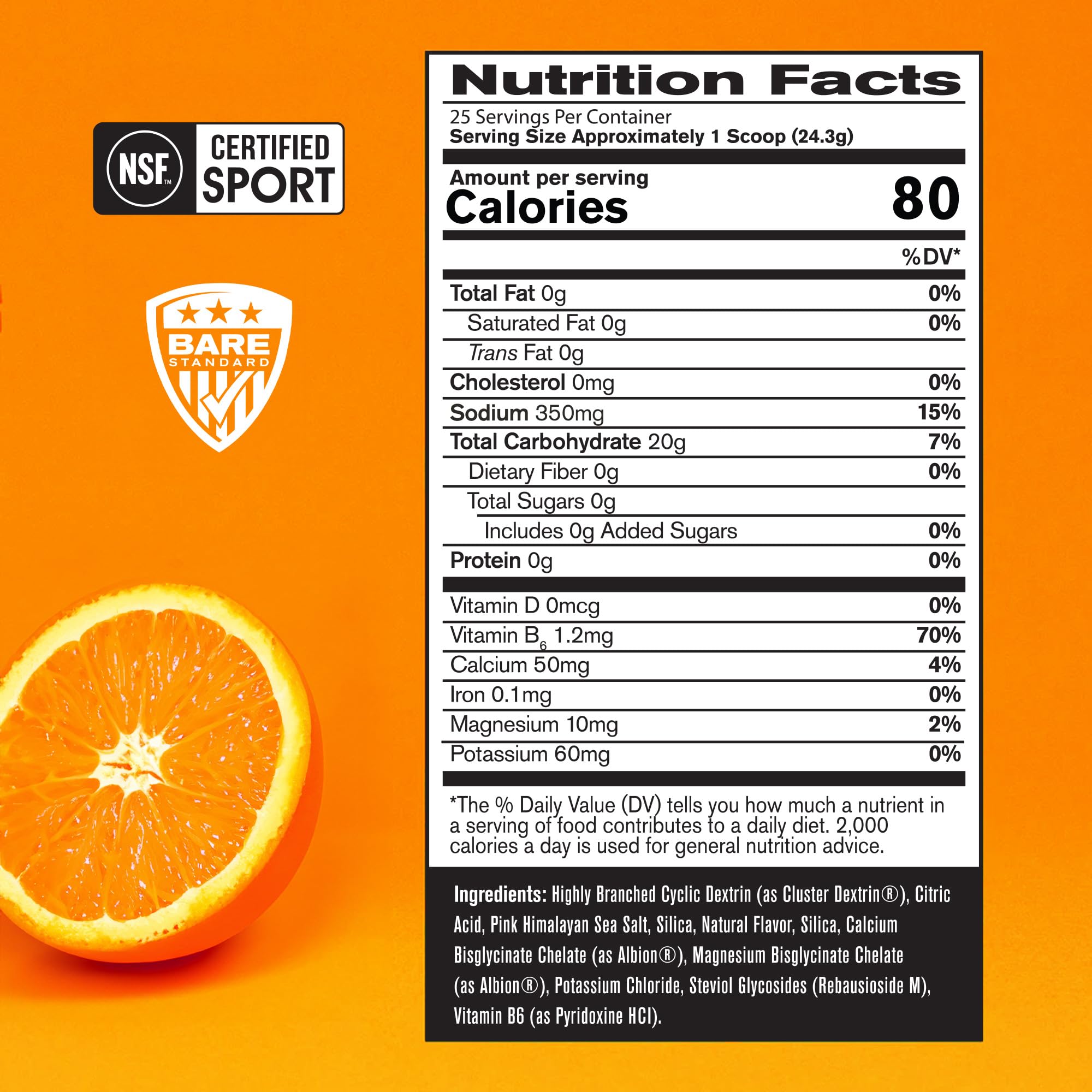 Foto 3 pulgar | Combustible Para Entrenamiento De Resistencia Bare Performance Nutrition G.1.m - Venta Internacional.