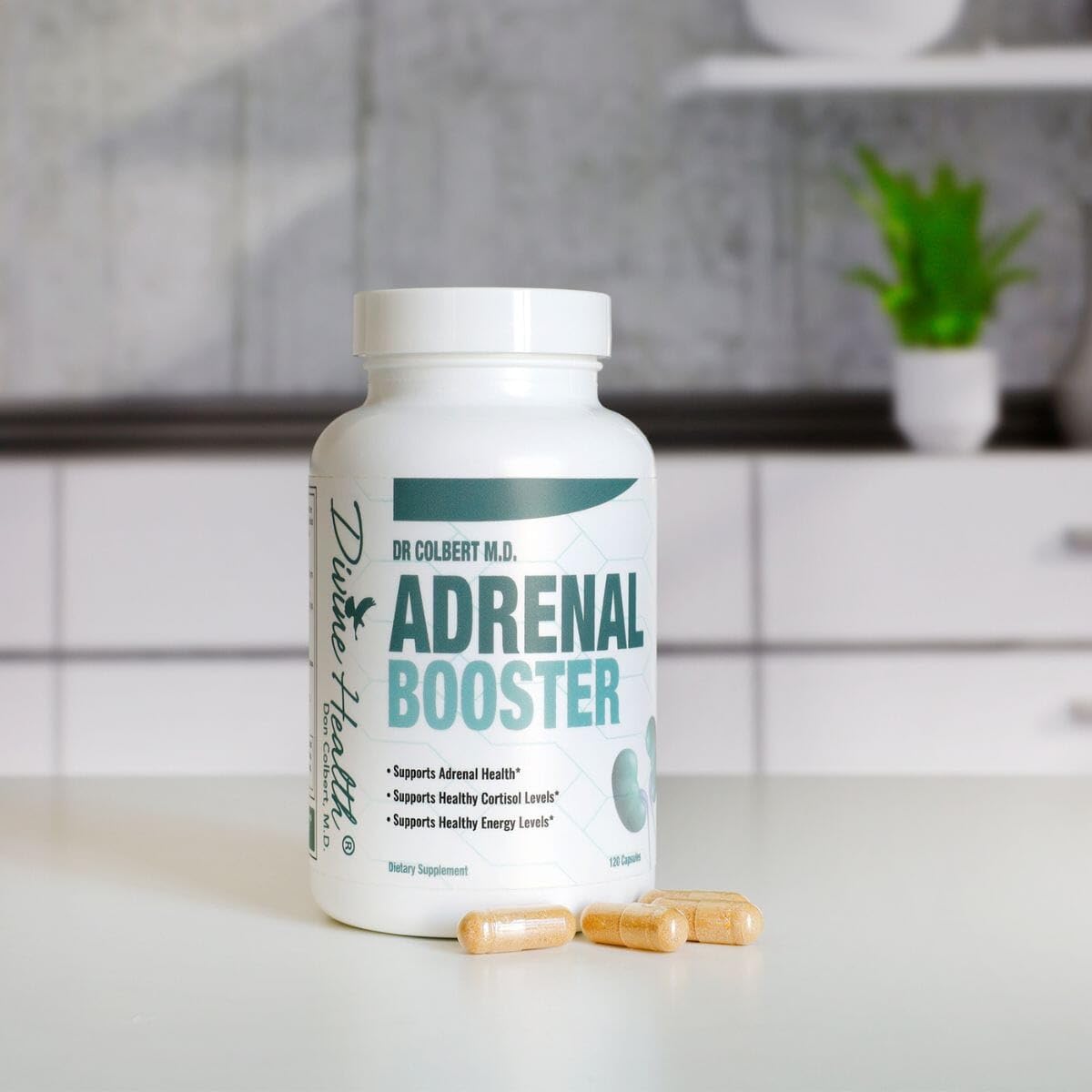 Foto 3 pulgar | Suplemento Alimenticio Divine Health Adrenal Formula 120 Cápsulas - Venta Internacional